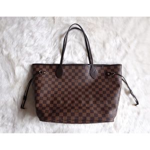 ✖️SOLD Louis Vuitton Damier Ebene Neverfull MM